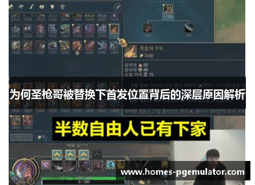 为何圣枪哥被替换下首发位置背后的深层原因解析